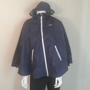 The north face poncho blue women one size